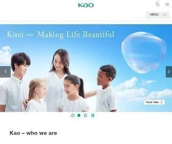 Kao.com(This is Kao Global TOP Page) Screenshot