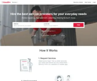 Kaodim.sg(The #1 Services Marketplace in Southeast Asia) Screenshot