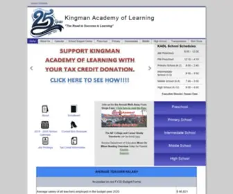 Kaolaz.org(Kingman Academy of Learning) Screenshot