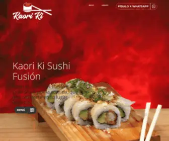 Kaorikisushi.com(KAORIKI Sushi Fusión) Screenshot