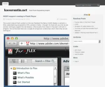 Kaourantin.net(Kaourantin) Screenshot