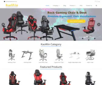 Kaowinchair.com(Top Gaming Chair Ergonomic Office Chair Manufacturer Factory China) Screenshot