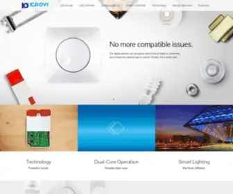 Kaoyi.com(Kaoyi-Lighting Control, Smart Lighting Control) Screenshot
