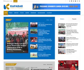 Kapabar.com(Kabar Terbaru Papua Barat) Screenshot