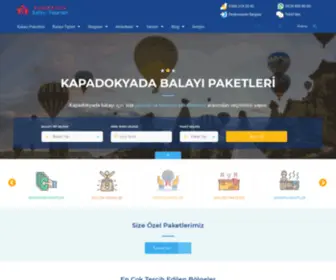 Kapadokyadabalayipaketleri.com(Kapadokyada Balay) Screenshot