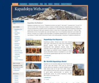 Kapadokyaweb.com(Kapadokya Web.com) Screenshot