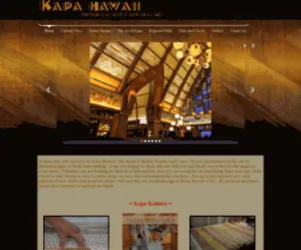 Kapahawaii.com(Hawaiian Art Blog) Screenshot