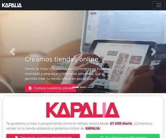 Kapalia.com(Crea tu tienda online desde $1 por día) Screenshot