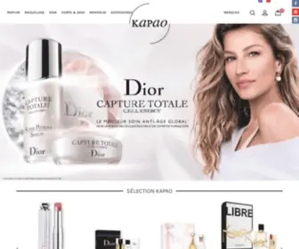 Kapao.fr(Parfumerie en ligne) Screenshot