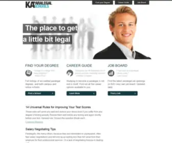 Kaparalegalschools.com(KA Paralegal Schools) Screenshot