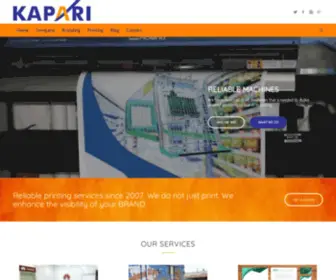 Kapari.co.tz(Kapari) Screenshot