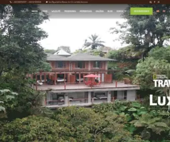 Kapari.com.ec(Kapari Natural Lodge & Spa) Screenshot