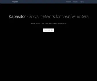 Kapasitor.net(Karya kreatif dalam bahasa melayu) Screenshot