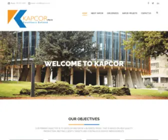 Kapcor.co.za(Kapcor) Screenshot