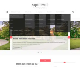 Kapelleveld.info(Home, Building and Real Estate) Screenshot