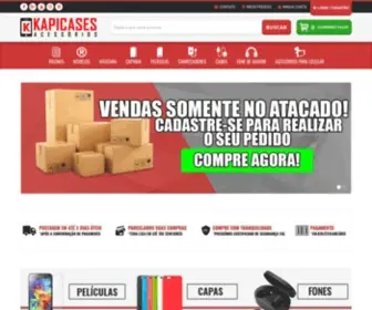 Kapicases.com.br(Página Inicial) Screenshot