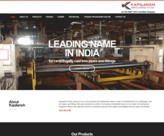 Kapilansh.com(Enhenyero Bootstrap Template) Screenshot