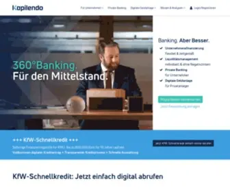 Kapilendo.de(Unternehmenskredite) Screenshot