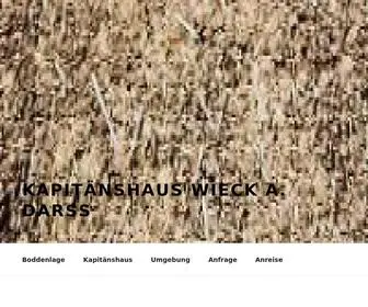 Kapitaenshaus-Wieck.de(Kapitänshaus) Screenshot