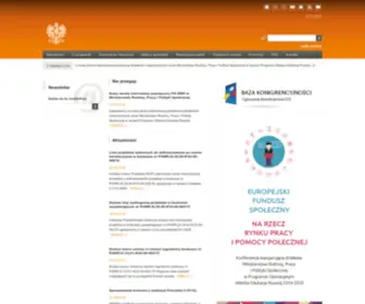 Kapitalludzki.gov.pl(Europejski Fundusz Społeczny) Screenshot