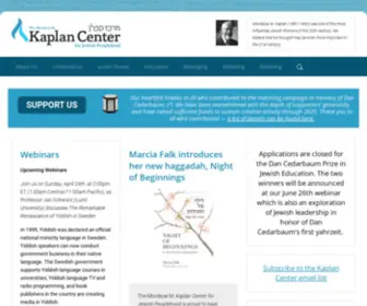 Kaplancenter.org(The Mordecai M) Screenshot