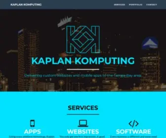 Kaplankomputing.com(Kaplan Komputing) Screenshot