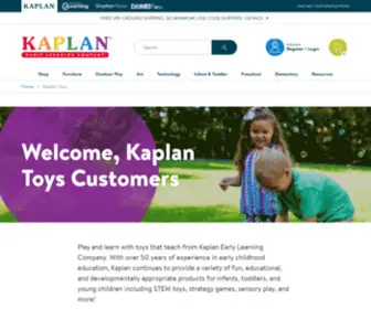 Kaplantoys.com(Educational Toys) Screenshot