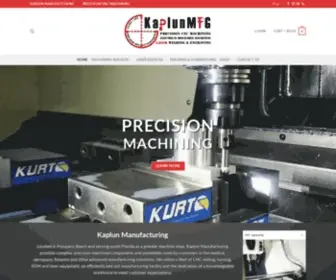 Kaplunmfg.com(Kaplun Mfg) Screenshot