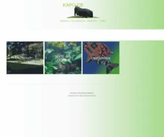 Kapo.de(Artikel für Privatpersonen und Medien (Print und Online)) Screenshot