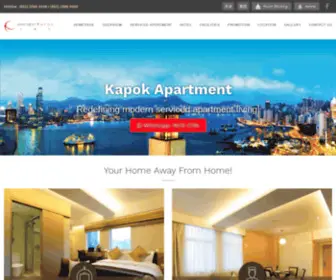 Kapokapartment.com(Kapok Apartment) Screenshot