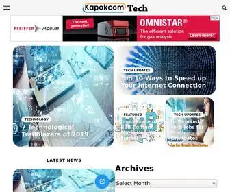 Kapokcomtech.com(Kapokcom Tech) Screenshot