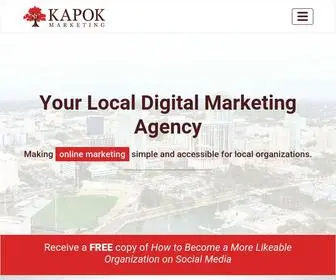 Kapokmarketing.com(Kapok Marketing) Screenshot