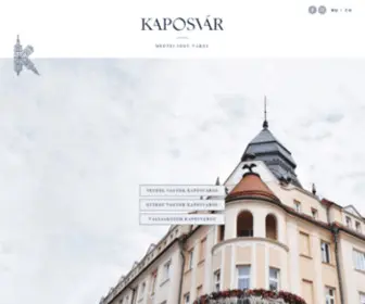 Kaposvar.hu(Kaposvár) Screenshot