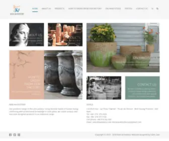 Kapottery.com(Kien An Pottery) Screenshot