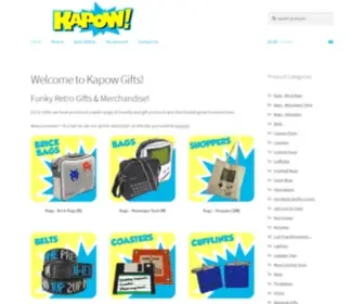 Kapowgifts.com(Kapow Gifts) Screenshot