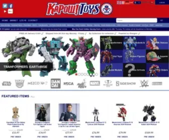 Kapowtoys.co.uk(Kapow Toys) Screenshot