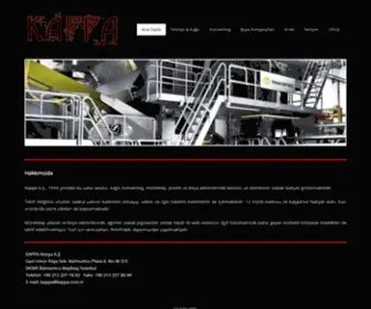 Kappa.com.tr(Kappa Kimya Ltd) Screenshot