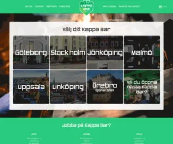 Kappabar.se(Mat, dryck och esport i världsklass) Screenshot