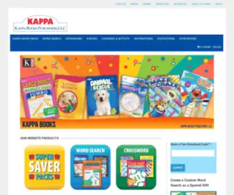 Kappabooks.com(Kappa Books Publishers LLC is one of the nation's top publishers of popular promotional products) Screenshot