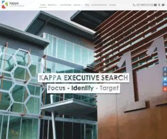 Kappaexecutive.com(Kappa Executive Search) Screenshot