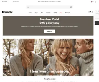 Kappahl.no(The Kappahl Group) Screenshot