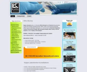 Kappalabs.com(Microbiological) Screenshot