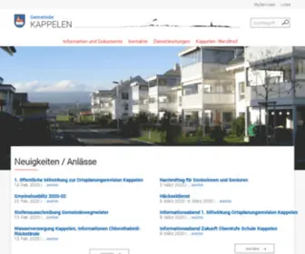 Kappelen.ch(Kappelen Online) Screenshot