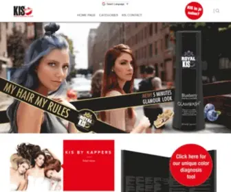 Kappers.eu(KIS Haircare) Screenshot