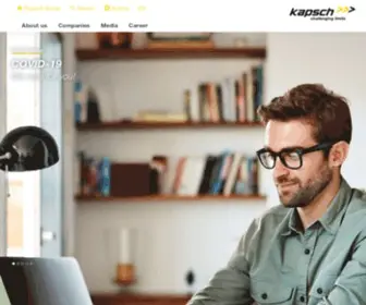 Kapschcarrier.com(Kapsch Group) Screenshot