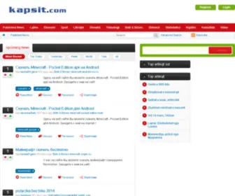 Kapsit.com(Shiko të gjitha lajmet) Screenshot