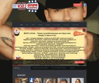 Kapsradio.com(KAPS Country 102.1FM 660AM) Screenshot