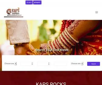 Kapsrocksmatrimony.com(Kapsrocks) Screenshot