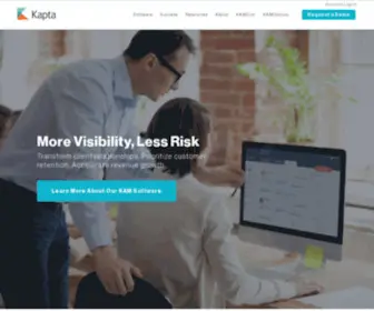 Kapta.com(Key Account Management & Customer Engagement Software) Screenshot