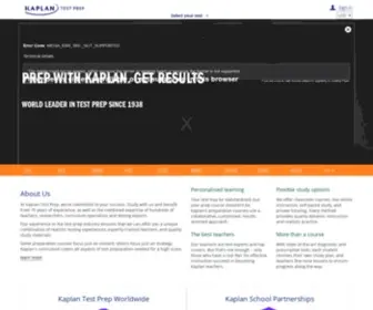 Kaptest.co.uk(Kaplan) Screenshot